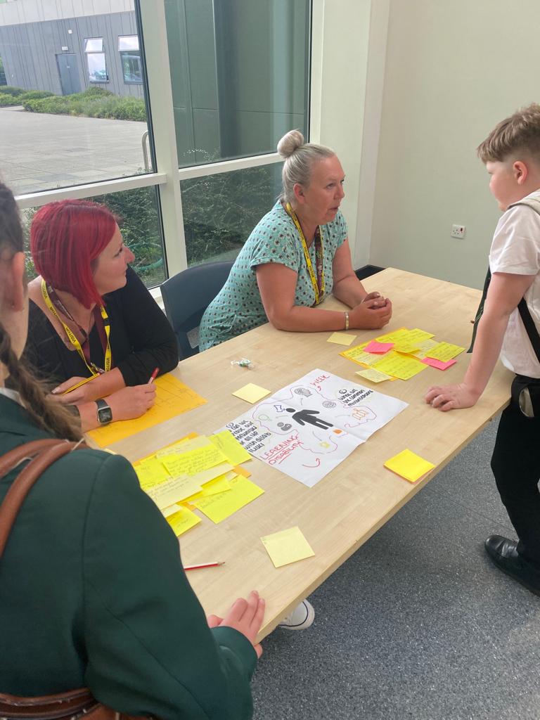 Discussing how to support disabilities